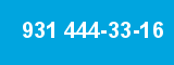 931 444-33-16